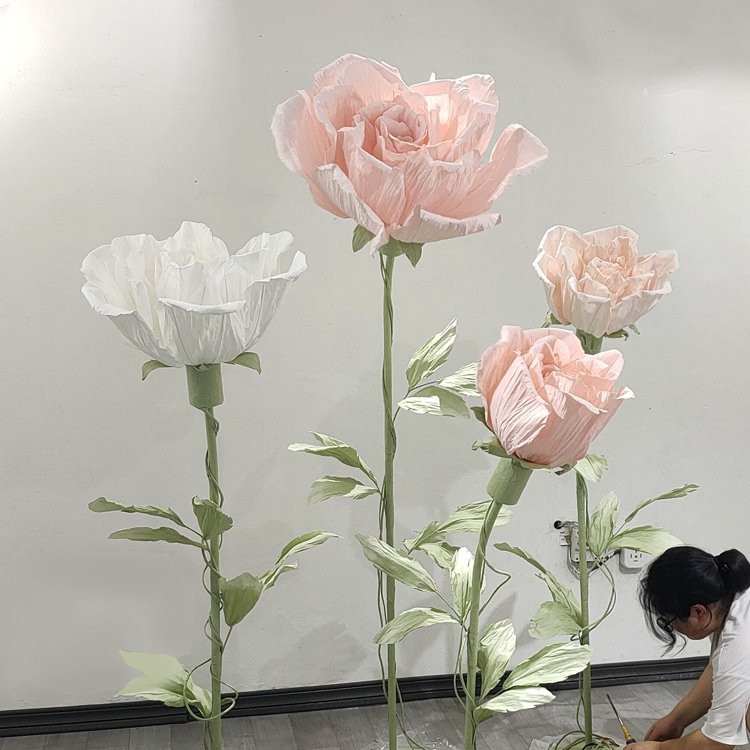 Fjura tal-karta dekorattiva tal-ward elettriku