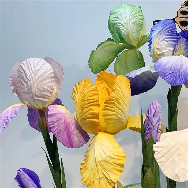paper iris